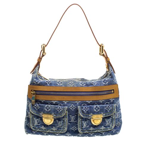 louis vuitton blue jean purse.